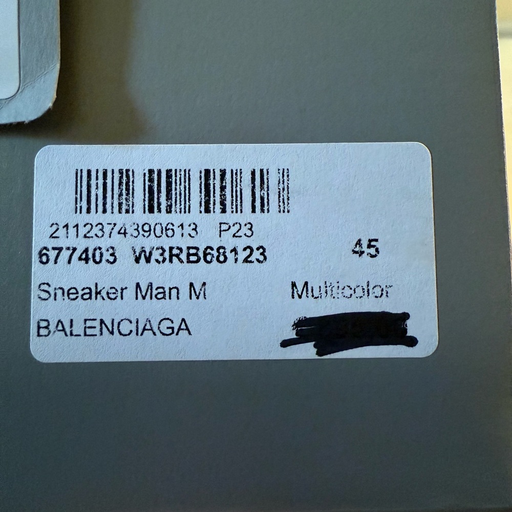 Balenciaga Multicolor Sneakers - Picture 6 of 7